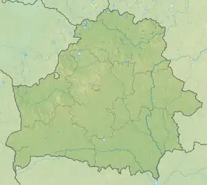 Battle of Lesnaya is located in Belarus