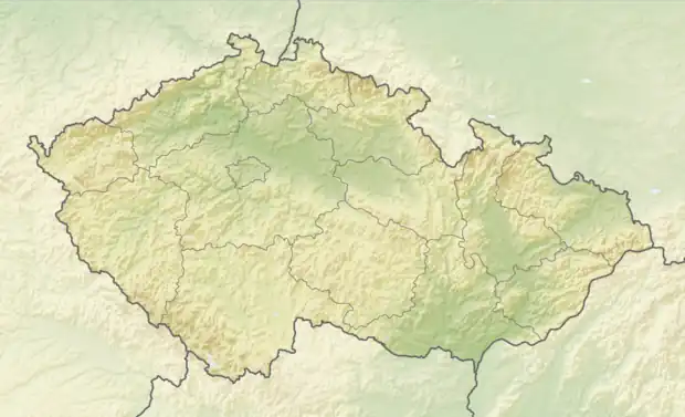 Popovičky is located in Czech Republic