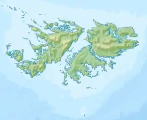 Jack's Mountain is located in Falkland Islands