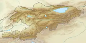 Kyrgyz Ala-Too Range is located in Kyrgyzstan