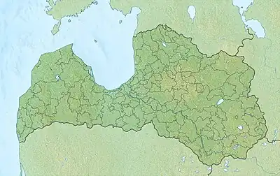 Liepāja is located in Latvia