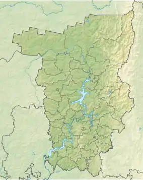 Taiga crater is located in Perm Krai