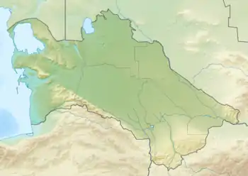 Cheleken Peninsula is located in Turkmenistan