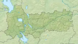 Lake Beloye is located in Vologda Oblast