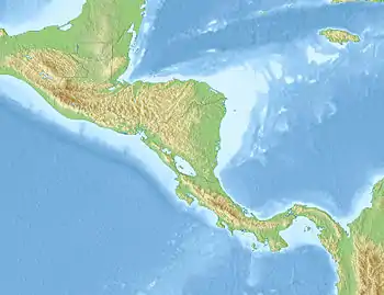 1956 Nicaragua earthquake is located in Central America