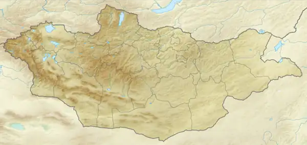 Tonyukuk inscriptions is located in Mongolia