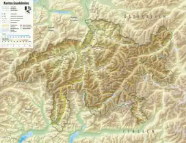 Lag digl Oberst is located in Canton of Graubünden