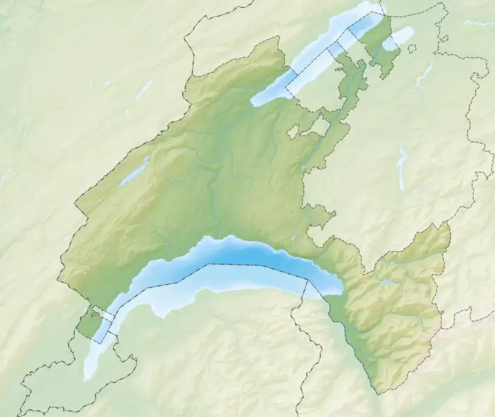 Bougy-Villars is located in Canton of Vaud