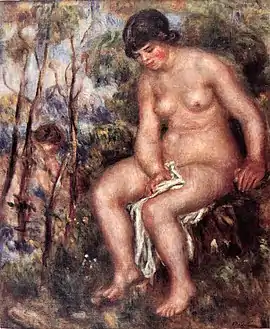 Nude, by Pierre-Auguste Renoir