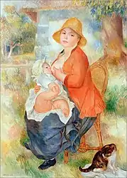 Maternity or Nursing (Aline and her Pierre), 1886