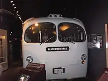 Replica of Blackwood Brothers original bus