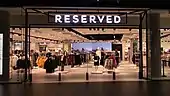 Reserved store in Helsinki, Finland