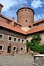 Castle courtyard