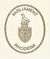 Logo used by the Parliament of Rhodesia