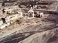 Picture show by flood damage in Puerto Lumreras on October, 1973