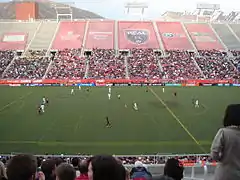 Real Salt Lake v LA Galaxy soccer, May 2008