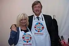 Celebrity supporters of The Great British Brekkie, Richard and Judy.