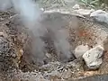 Fumarole at Rincón de la Vieja National Park.