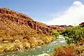 Atuel's River on Valle Grande