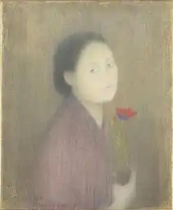 József Rippl-Rónai,  Female with Flower, 1891