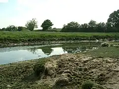 Medieval shipbuilding site on the River Hamble