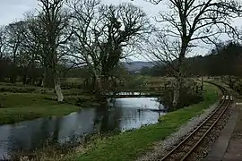 The River Mite seen from the station