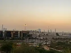 A view of Riyadh from the Diplomatic Quarter