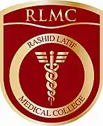 Logo of 'Rashid Latif Medical College'