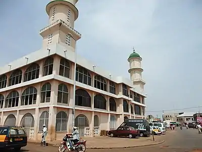 Road in Tamale, Northern Region.