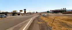 Looking south from Interstate 10