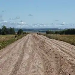 Road to Ishimova, Mishkinsky District