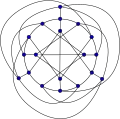 The Robertson graph as drawn in the original publication.