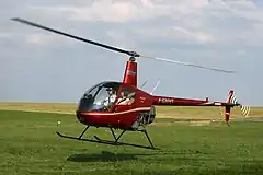 Image 13Robinson R22, a light piston-engine helicopter (from General aviation)