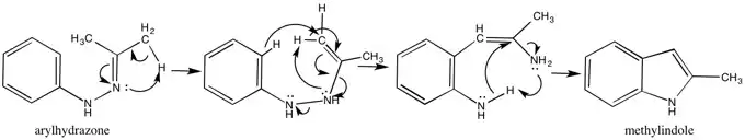 The Fischer Indole Mechanism as interpreted by the Robinsons.