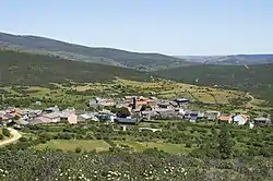 Panoramic view of Robledo de Corpes