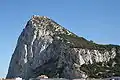 Northern peak of the Rock of Gibraltar