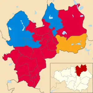 2021 results map