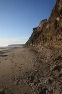 Rocky Cliffs above Davenport Tide Pools