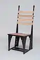 Side chair, Rohlfs, 1905, High Museum of Art