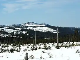 View of the Rachel from the Černá hora