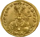 Solidus of Romanos II as sole ruler, 959–963.