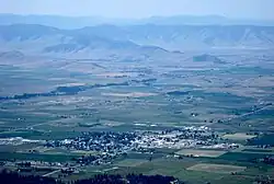 Ronan as seen from the Mission Mountains in the summer of 2009