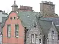 Two house doocots in the West Bow, Edinburgh, Scotland