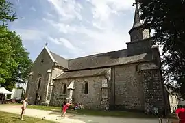 Holy Cross Church in Rosiers-d'Égletons