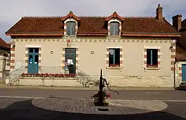 The town hall in Rosnay