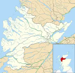 Drumbuie is located in Ross and Cromarty