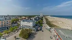 View of Warnemünde