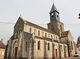 The church in Rouvray