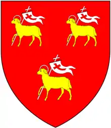 Arms of Rowe of Lamerton in Devon