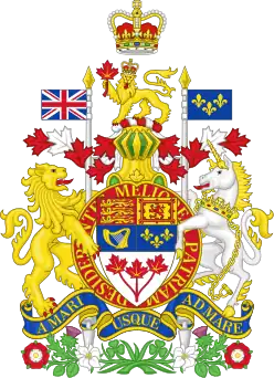 Royal coat of arms of Canada